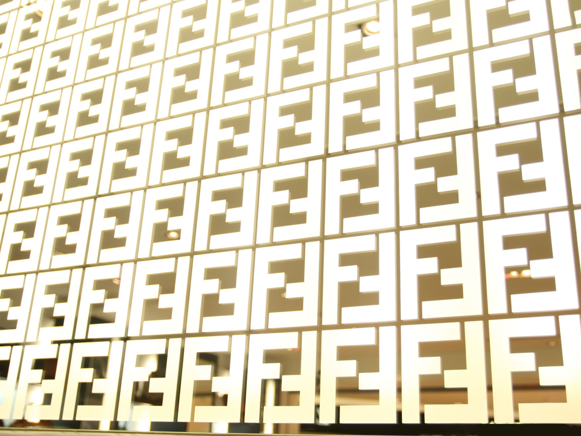 Текстура из логотипа Fendi