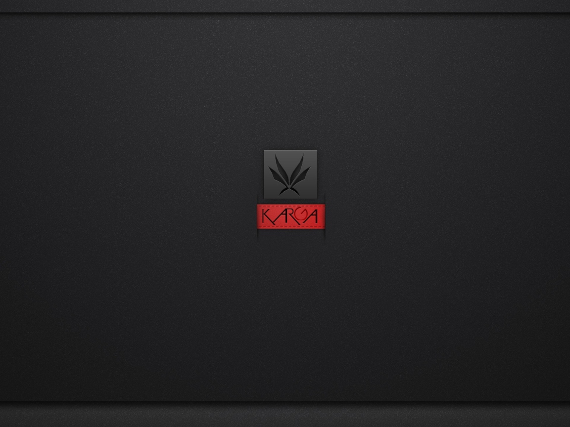 Логотип на черном фоне