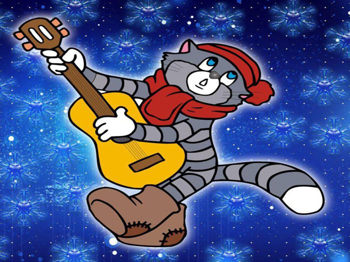 Зима в Простоквашино