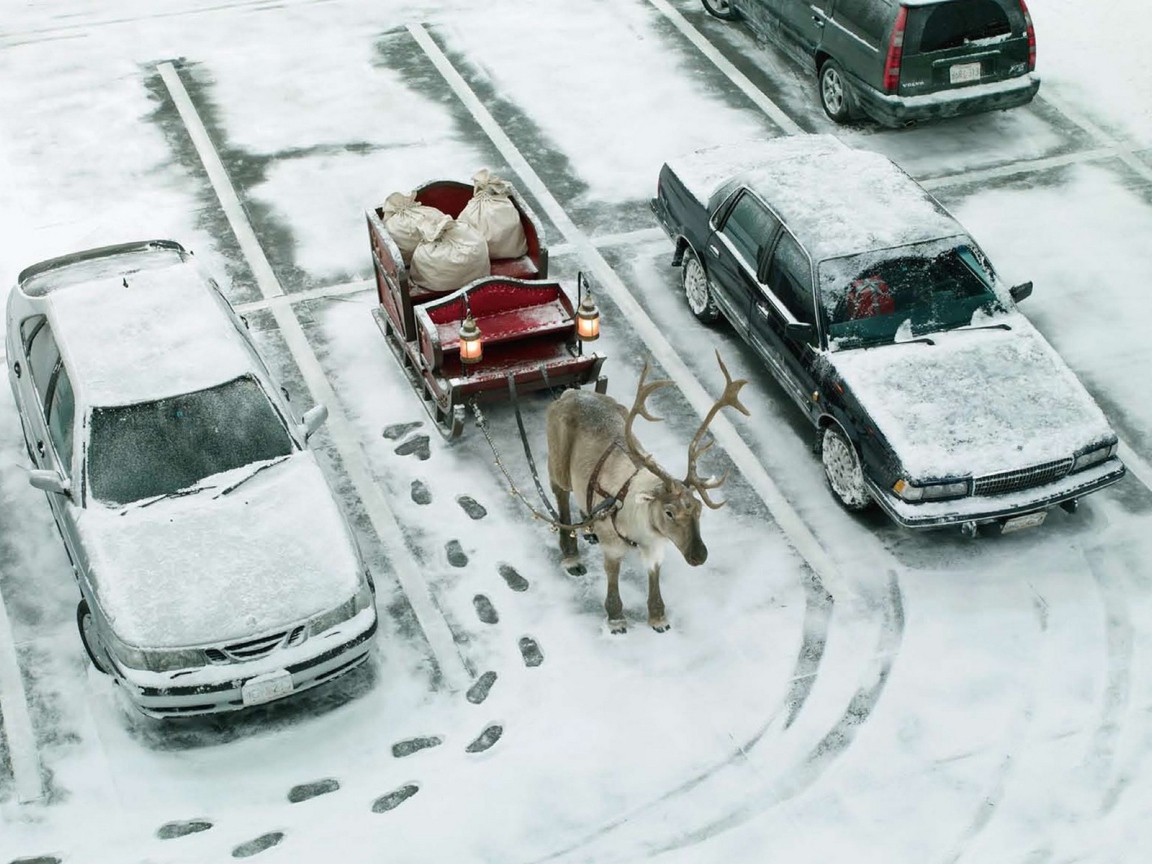 Рождественский транспорт