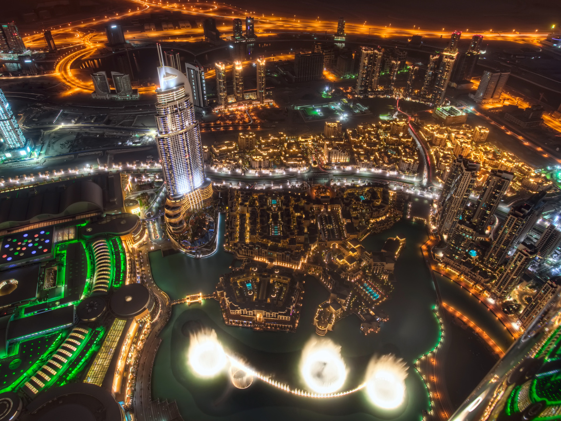 Небоскребы в городе Дубаи