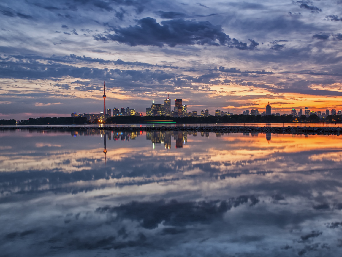 Торонто на закате
