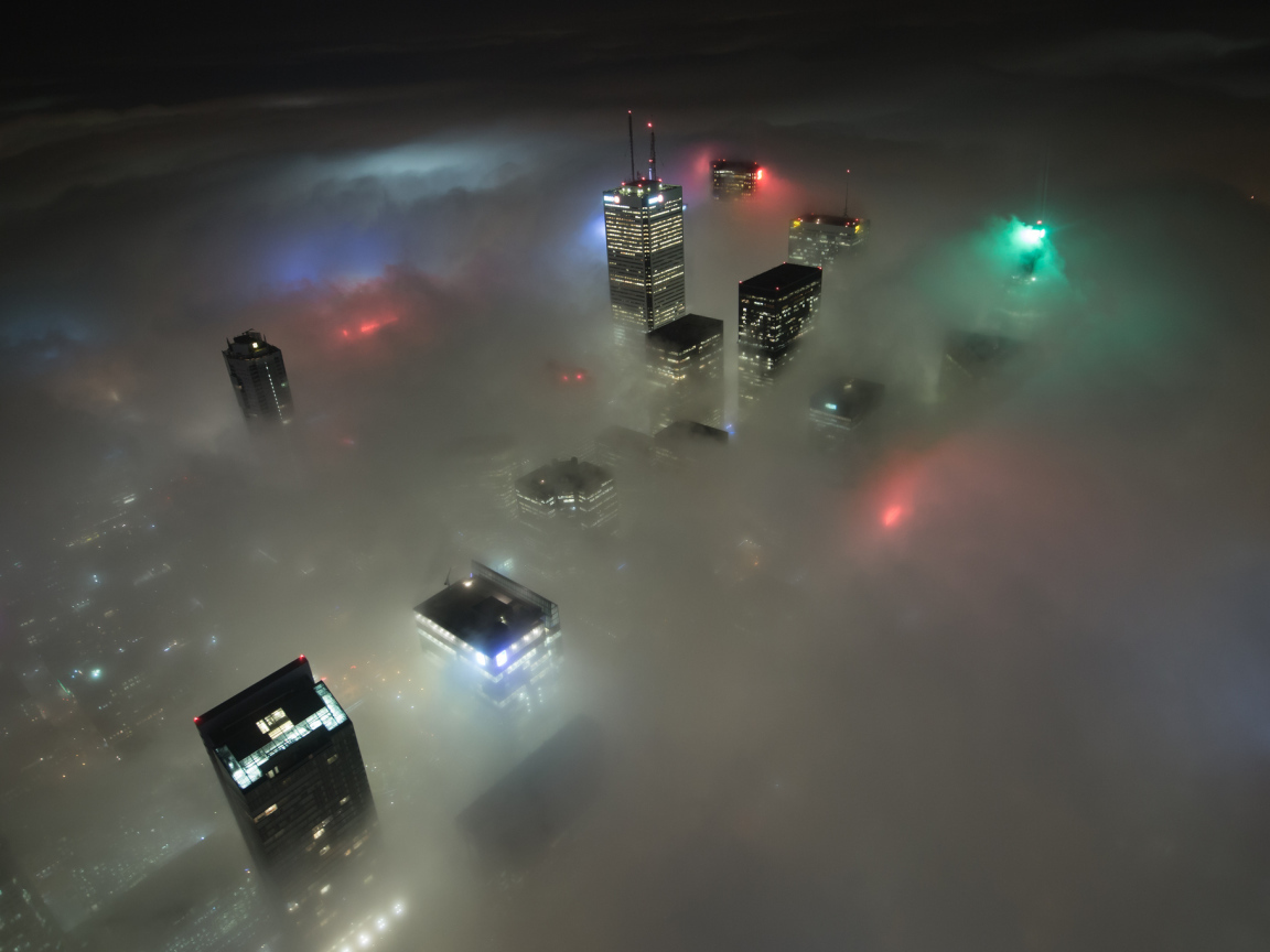 Торонто в тумане