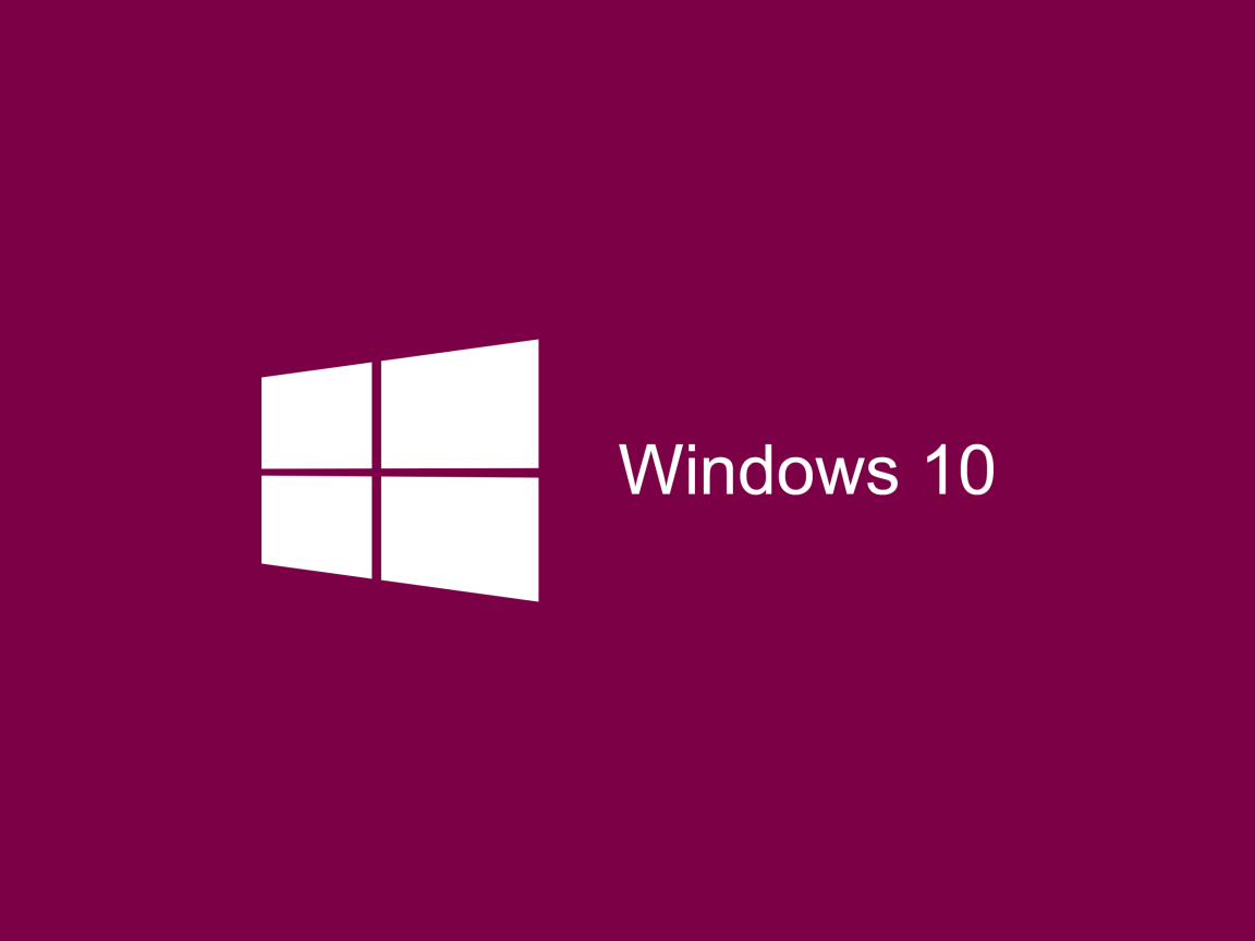 Сиреневый символ Windows 10