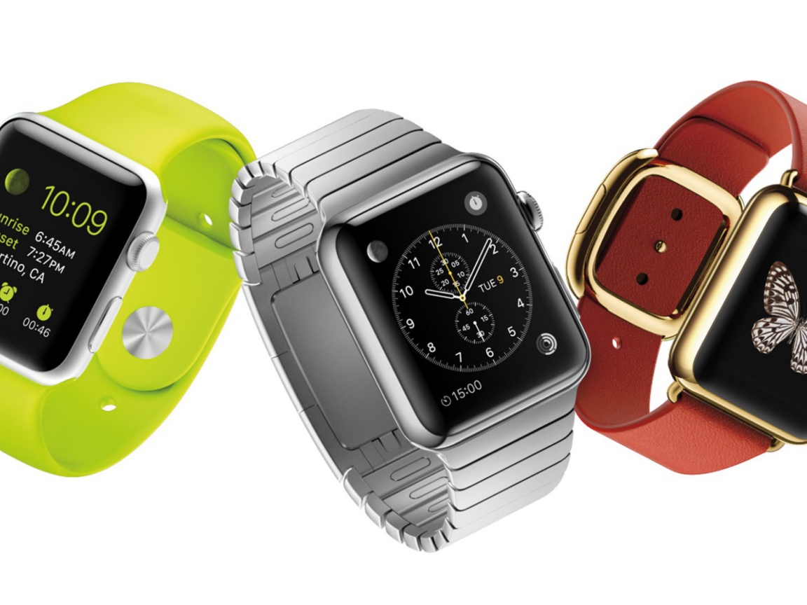 Модели умных часов Apple Watch