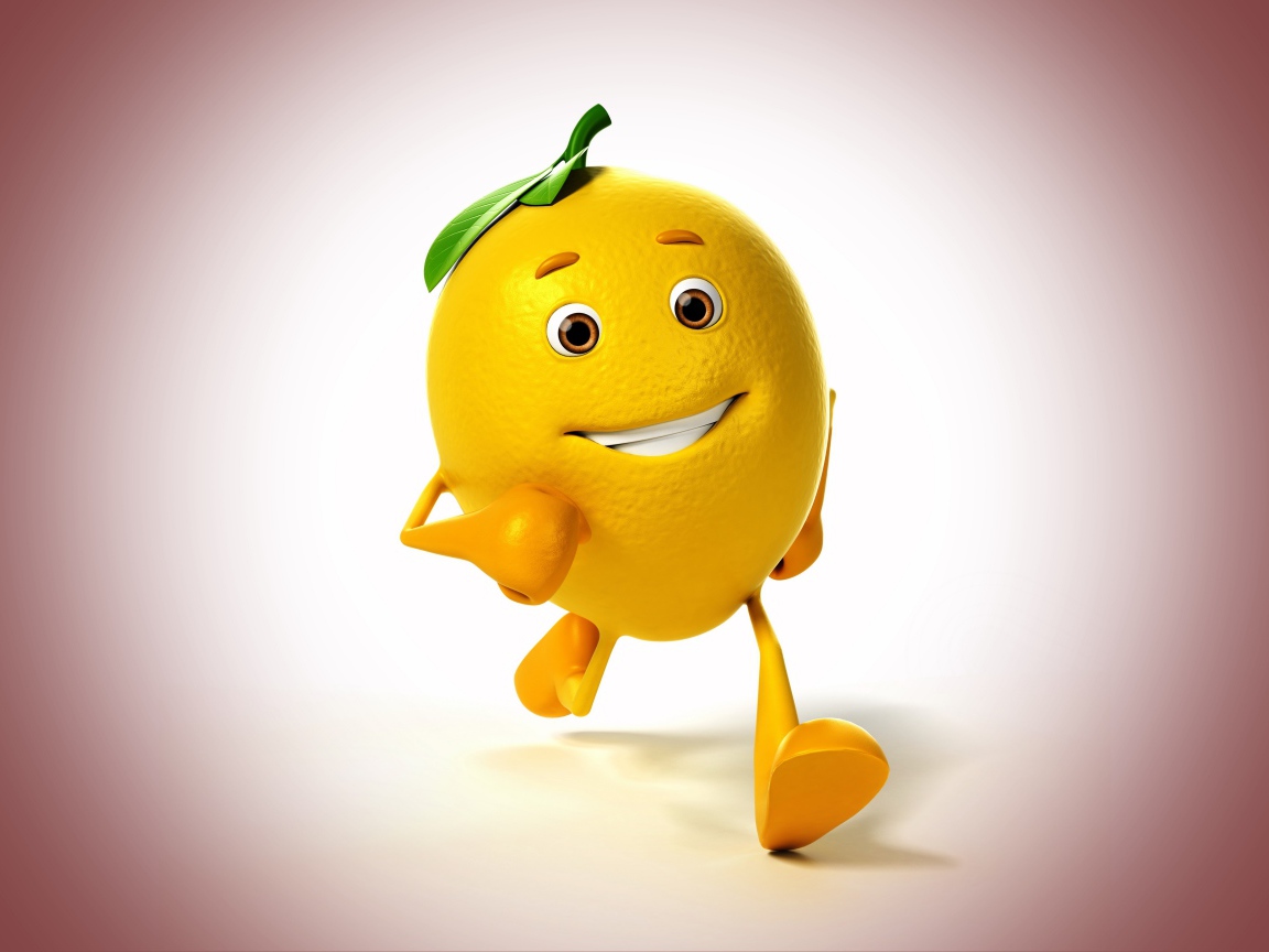 Лимон бежит навстречу