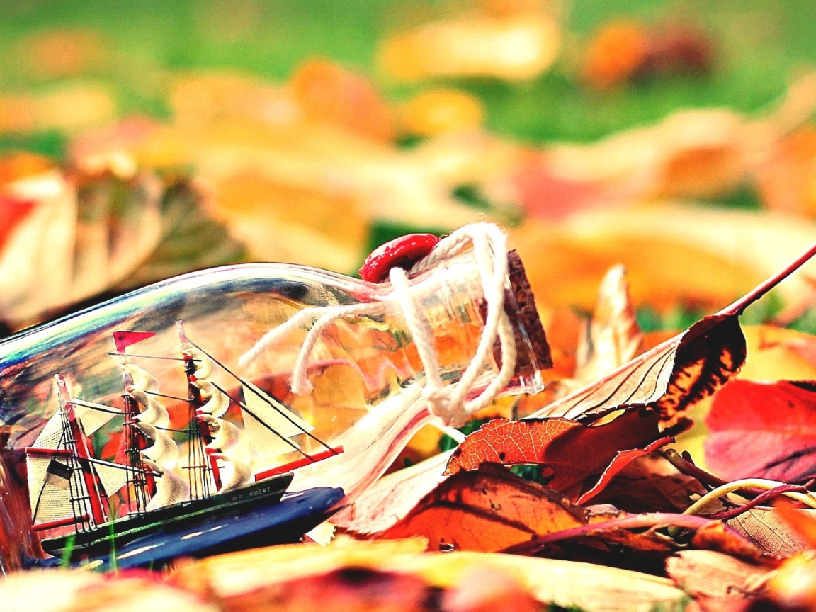 Кораблик в бутылке