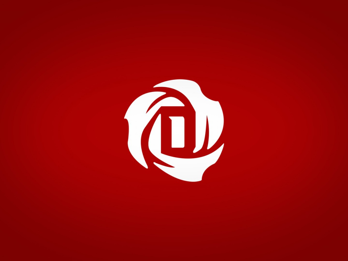 Стилизованный цветок 