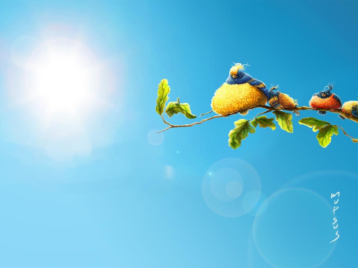 Солнечные птички
