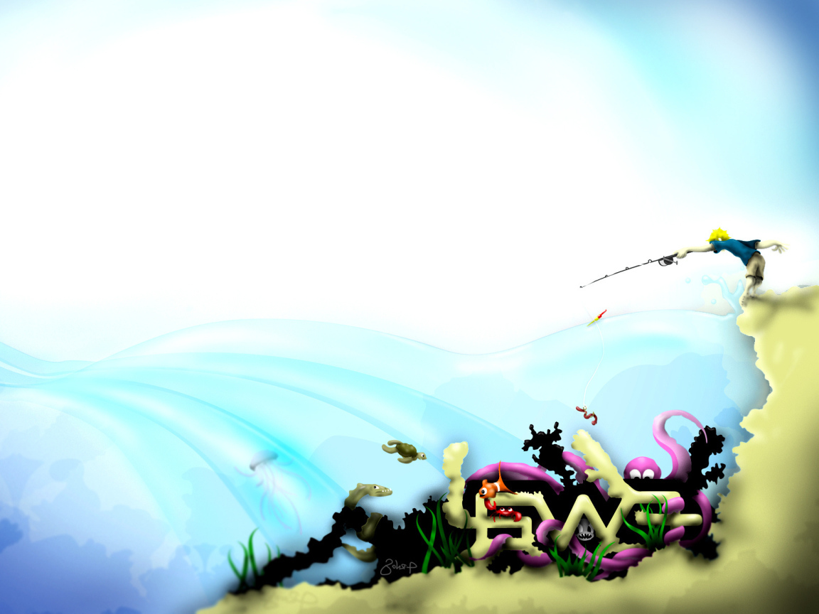 Мальчик рыболов