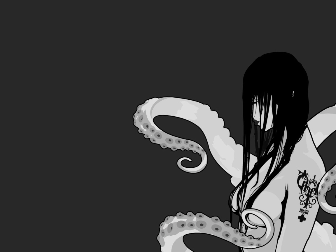 Девушка осьминог