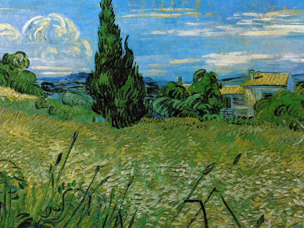 Картина Винсента Ван Гога - Одинокое дерево