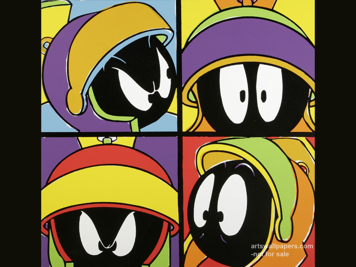 Картина Энди Уорхола мультфильмы