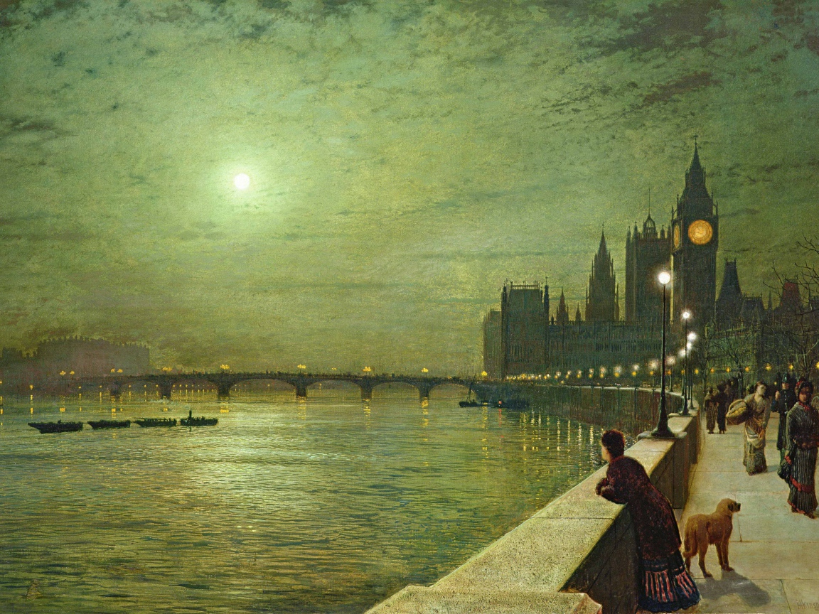 Набережная Лондона