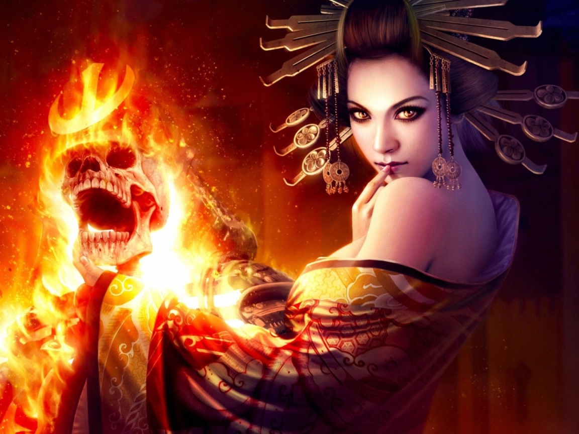 Человек сгорел от любви