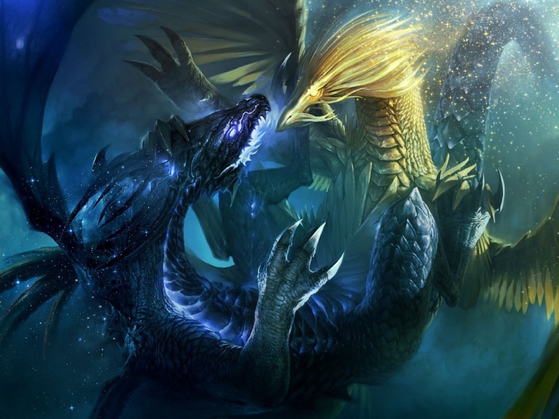 Битва двух драконов