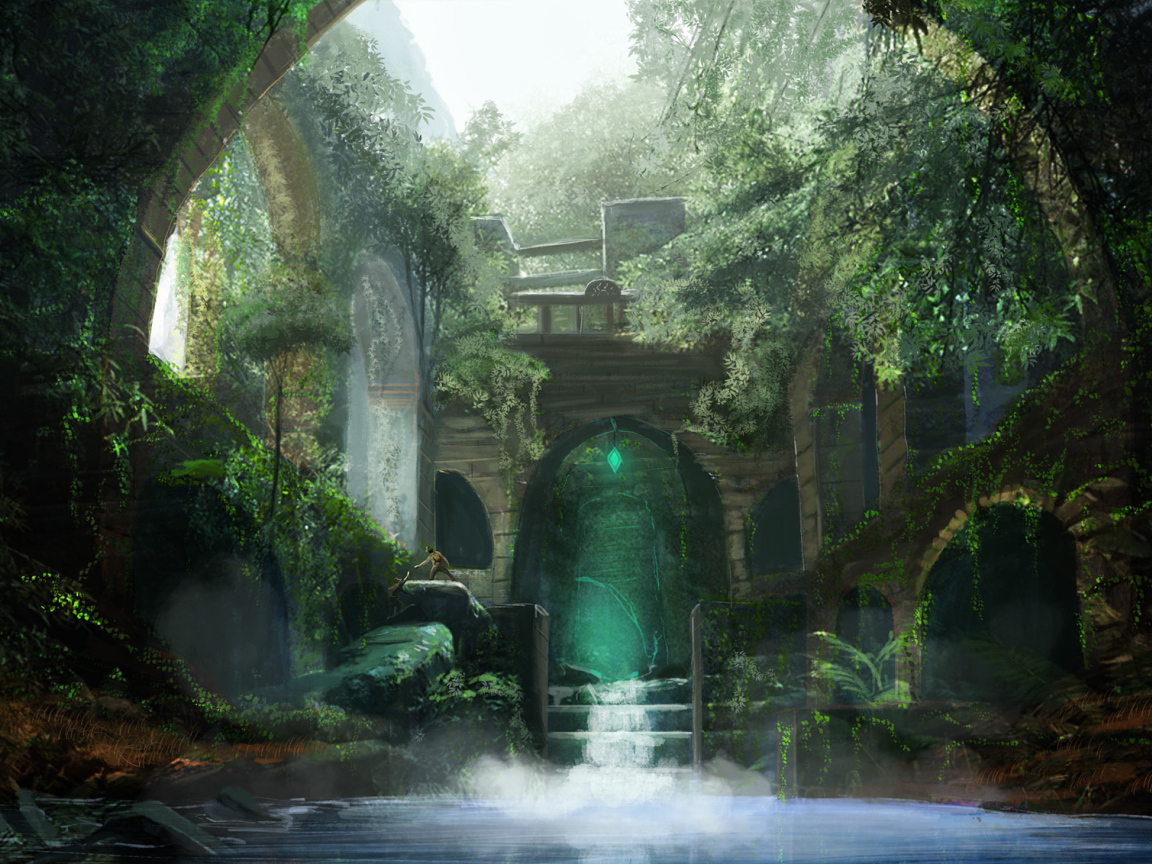 Вход в сказочный мир