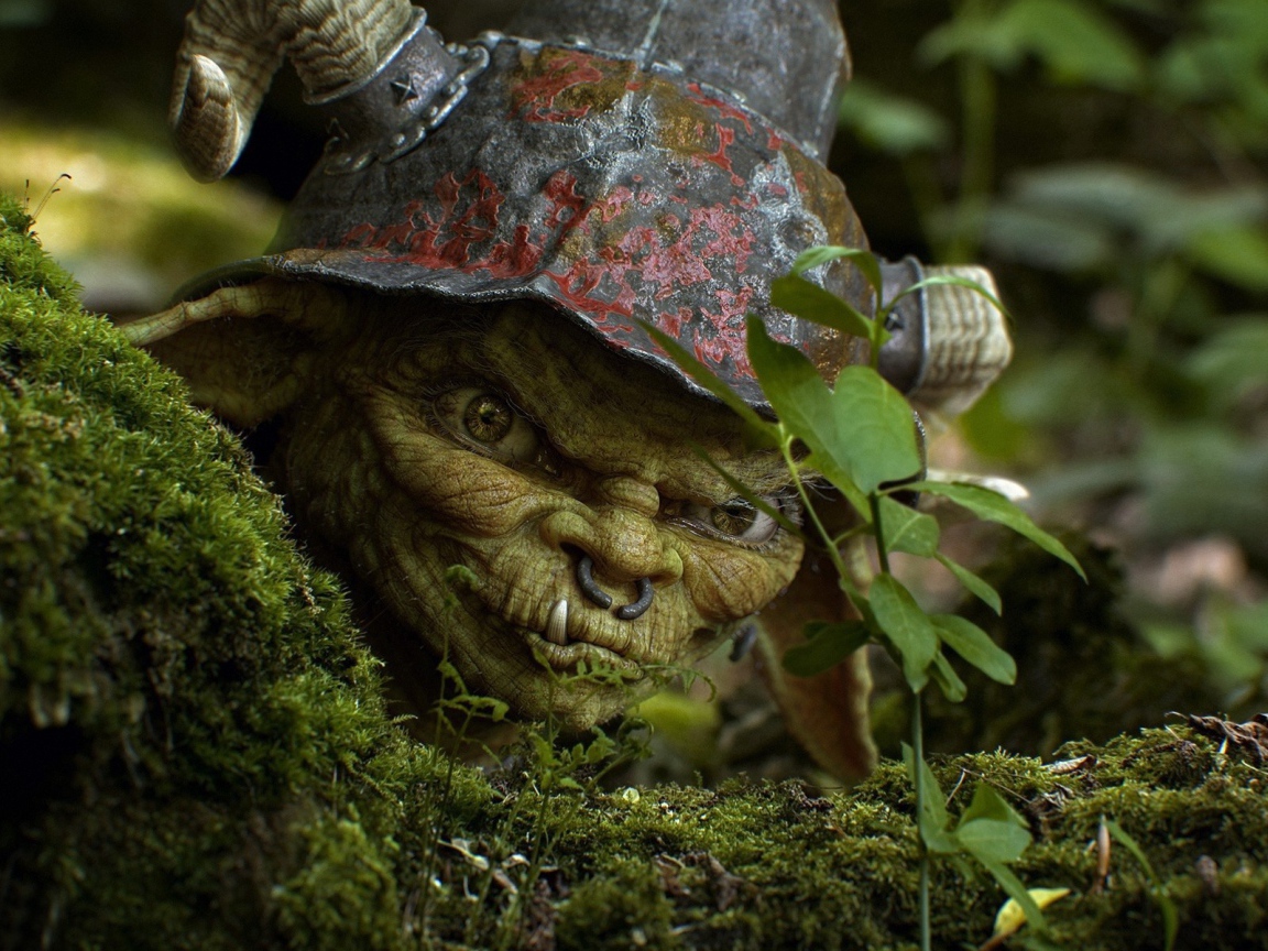 Зеленый гном