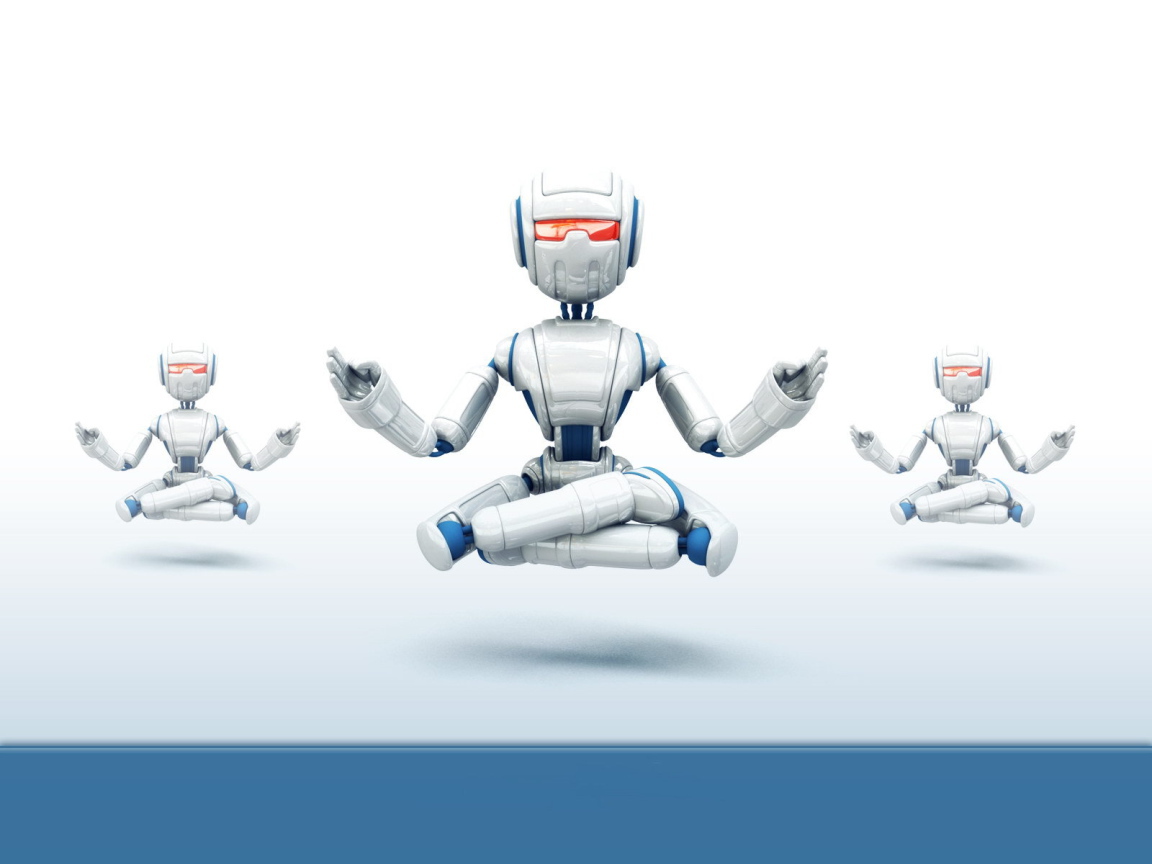 Роботы медитируют