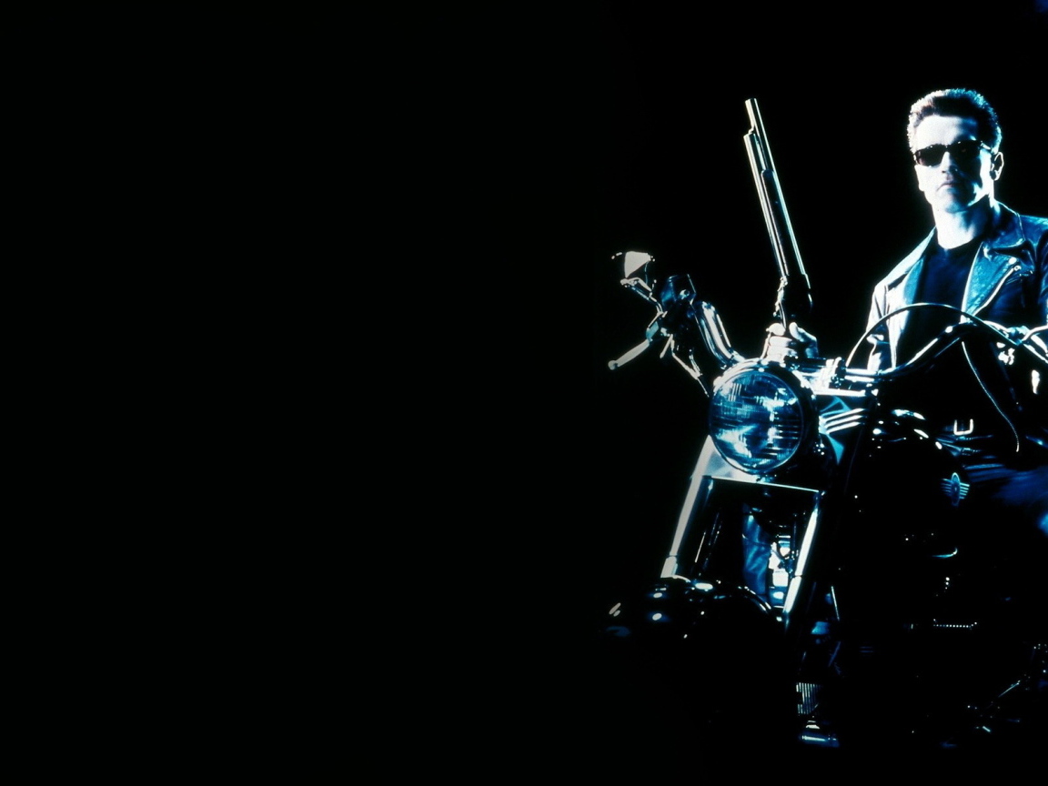 Терминатор на мотоцикле