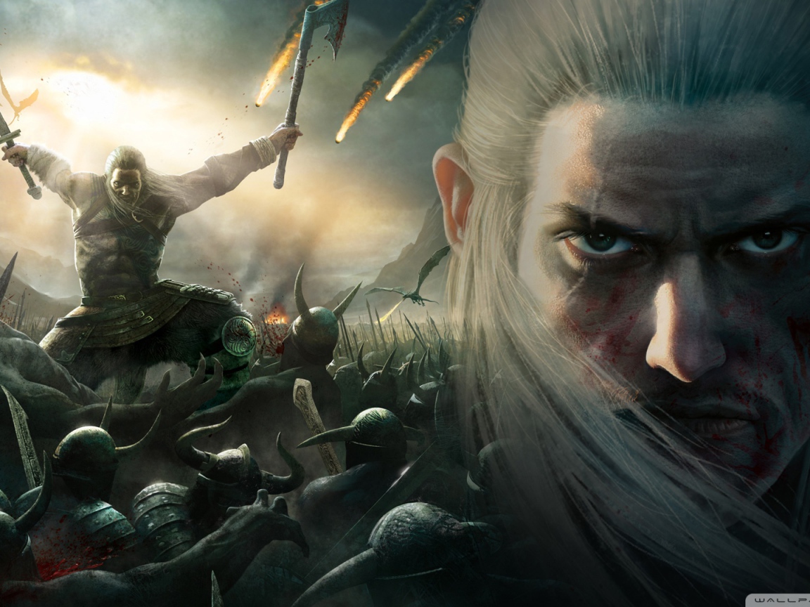 Викинги в пылу сражения