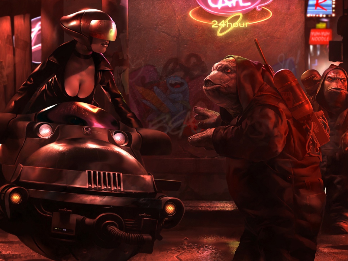 Девушка и инопланетяне