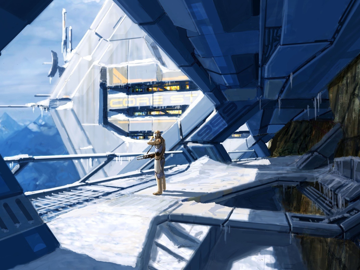 Человек на станции