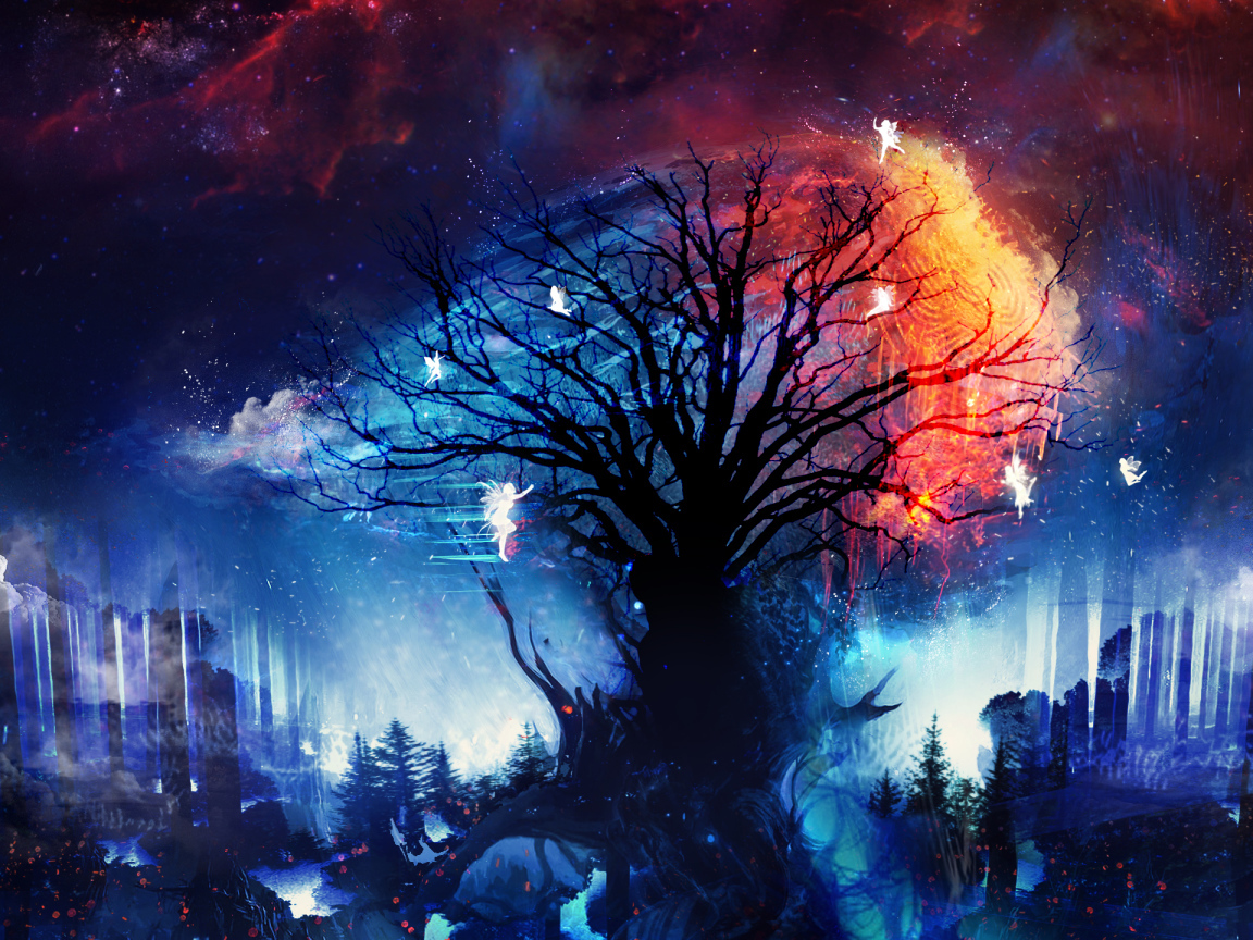 Дерево космической мудрости