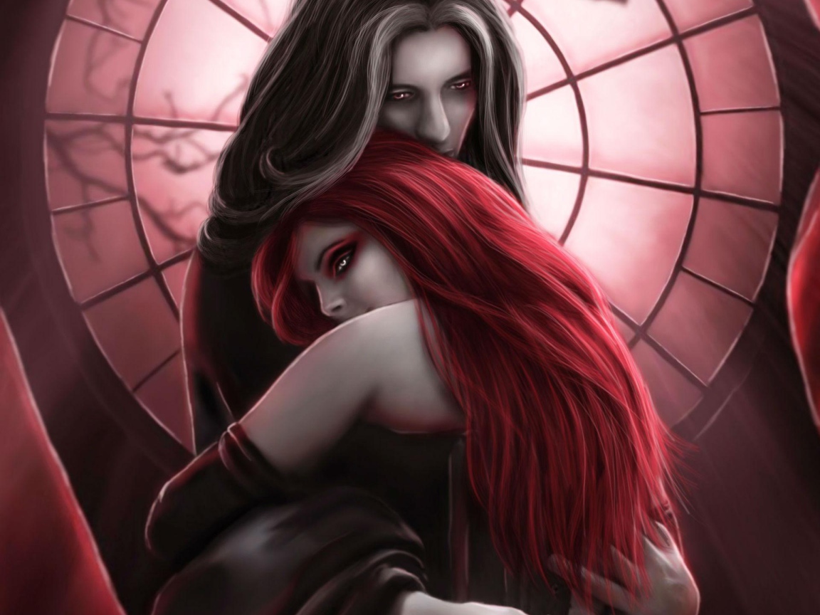 Настоящая любовь девушки вампира