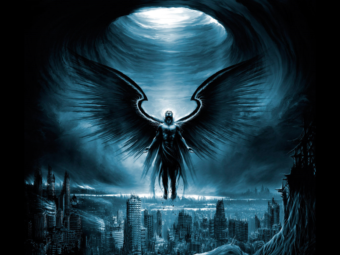 Черный ангел пришел на землю