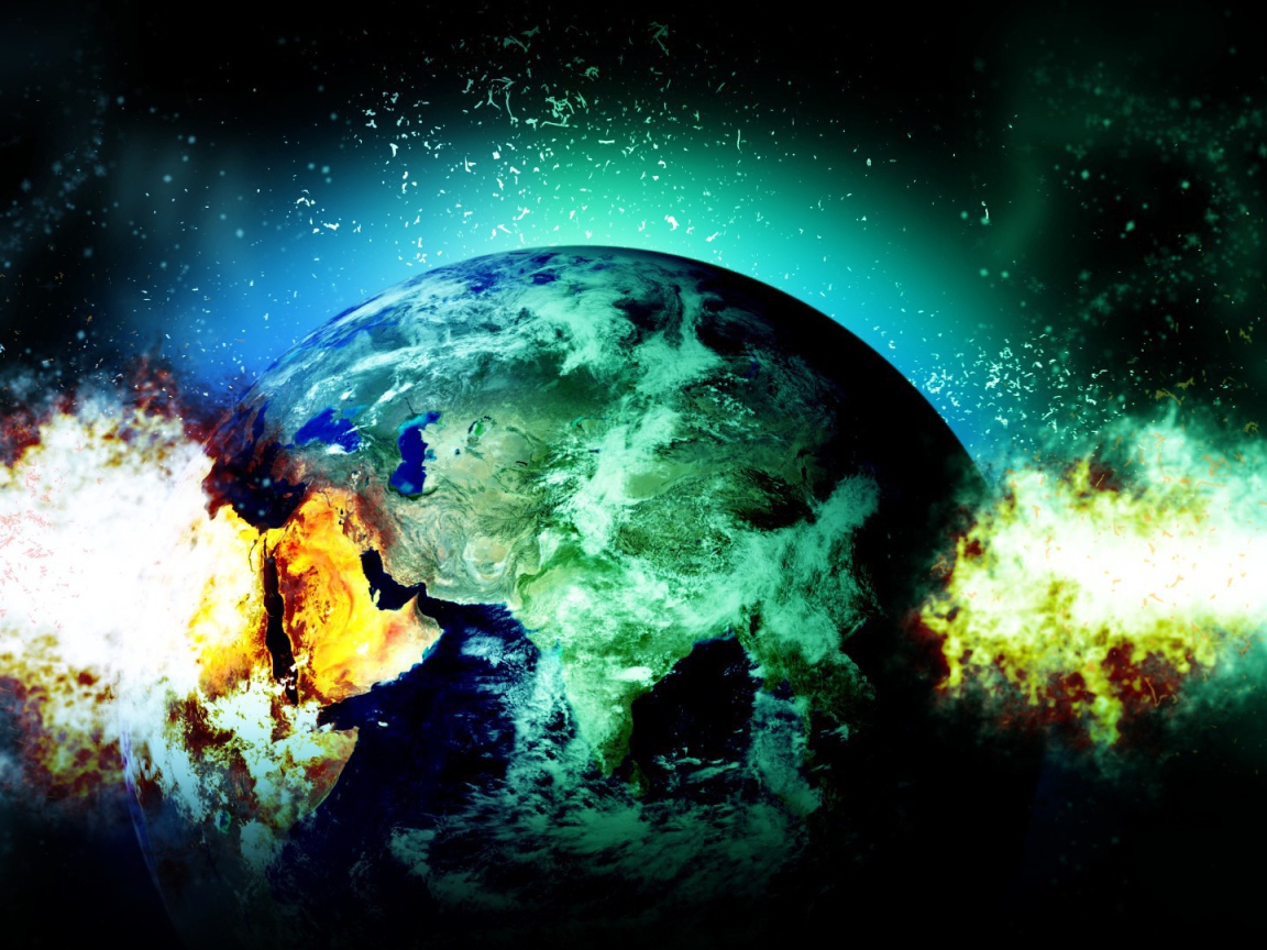 Взрыв на Земле