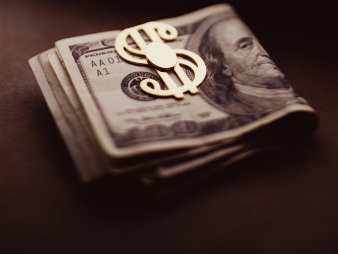 Заколка для долларов