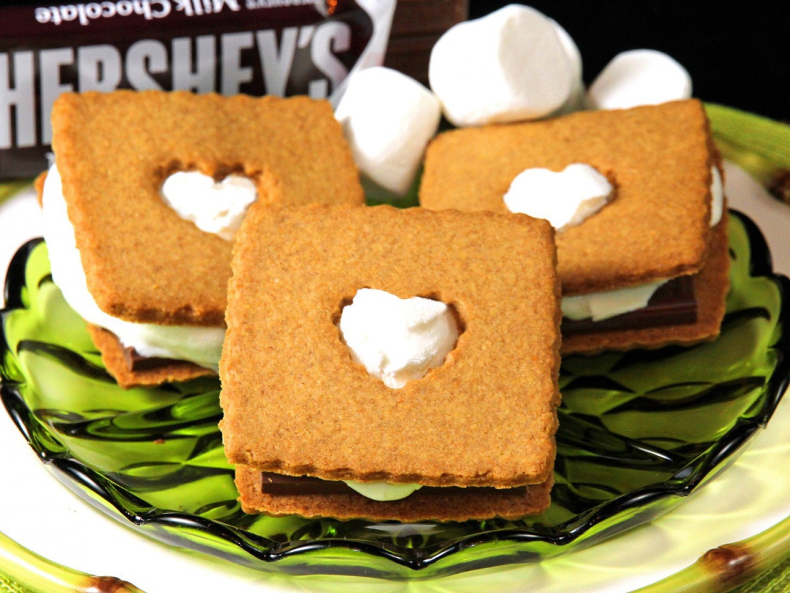 Печенье с кремом