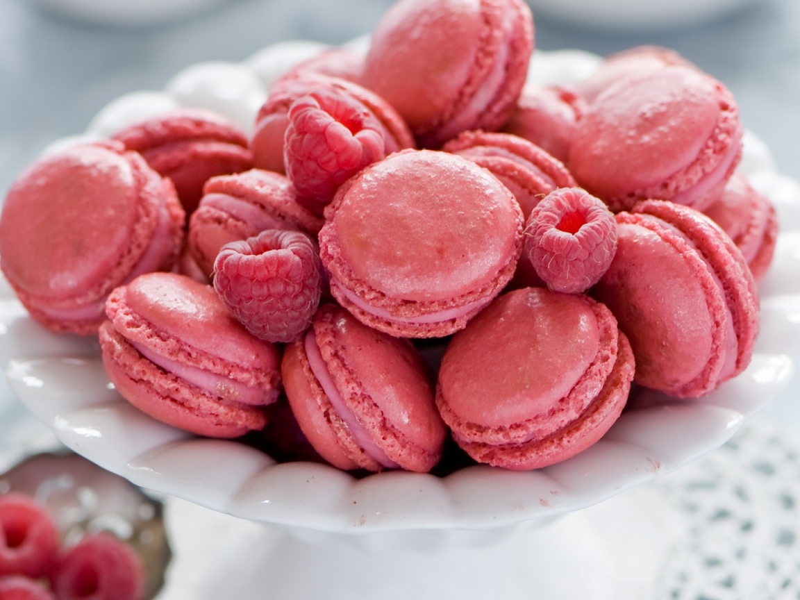 Малиновое печенье