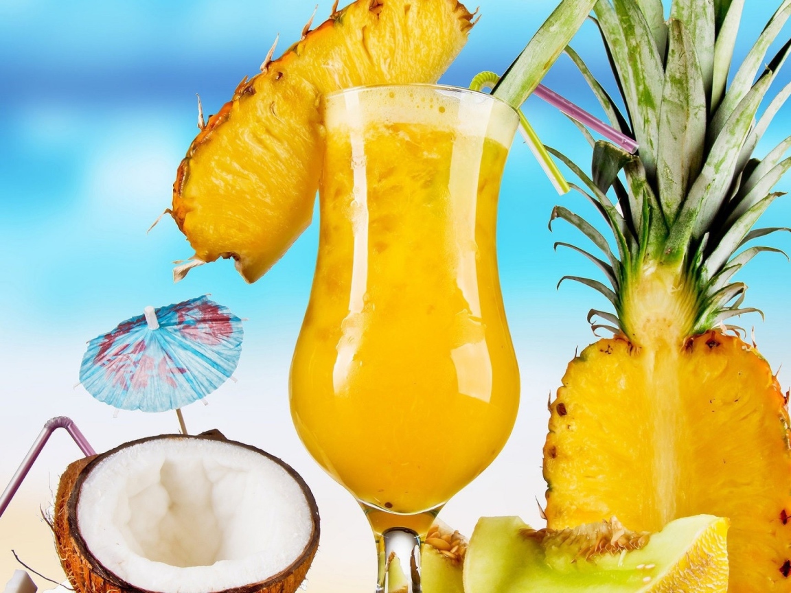 Ананасовый коктейль