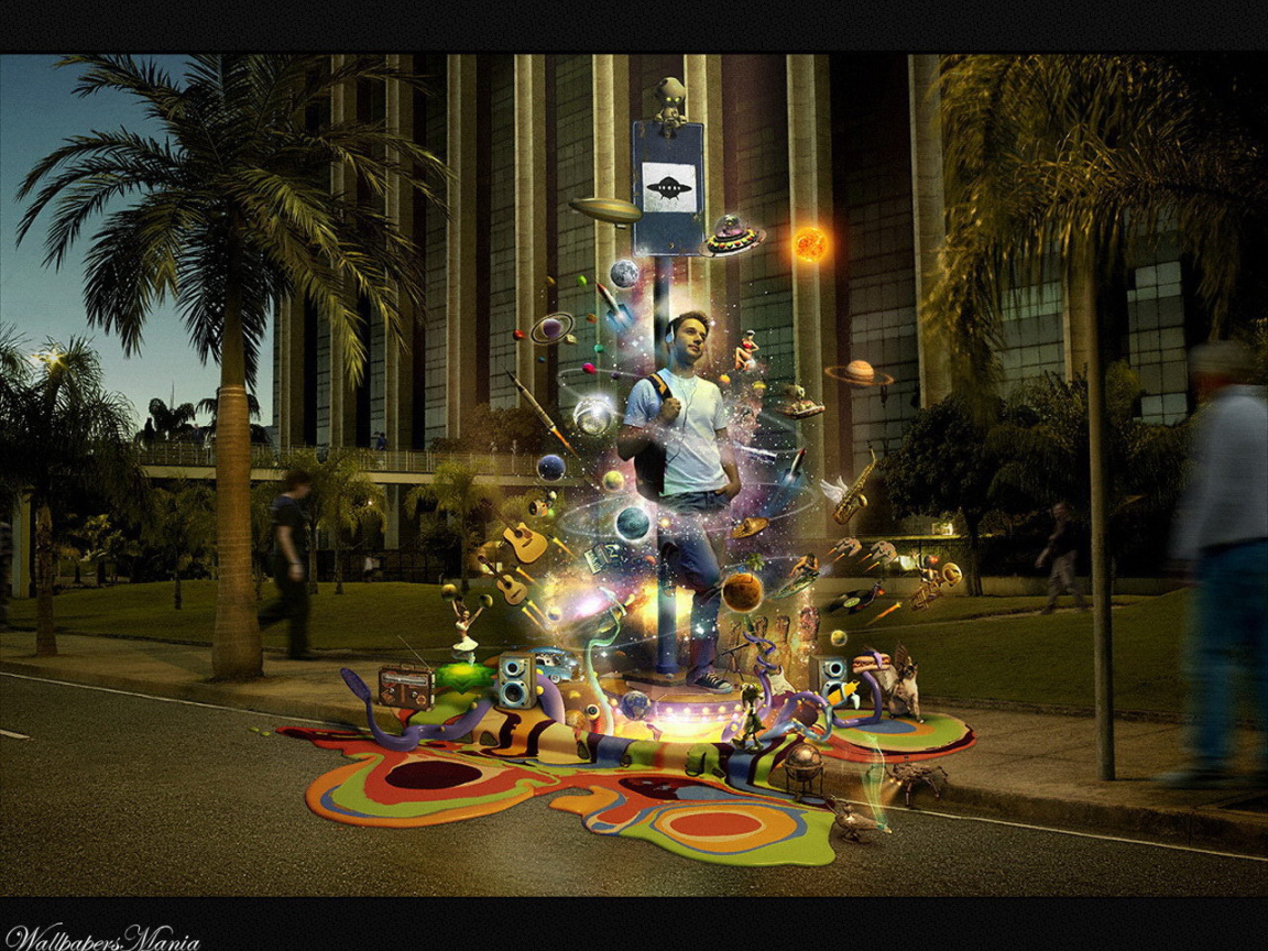 Человек с музыкой