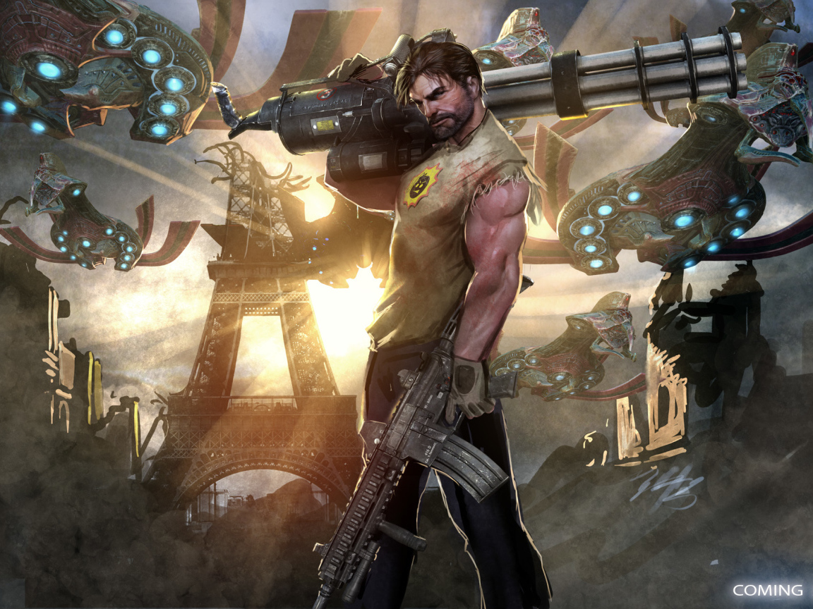 Аватар с оружием