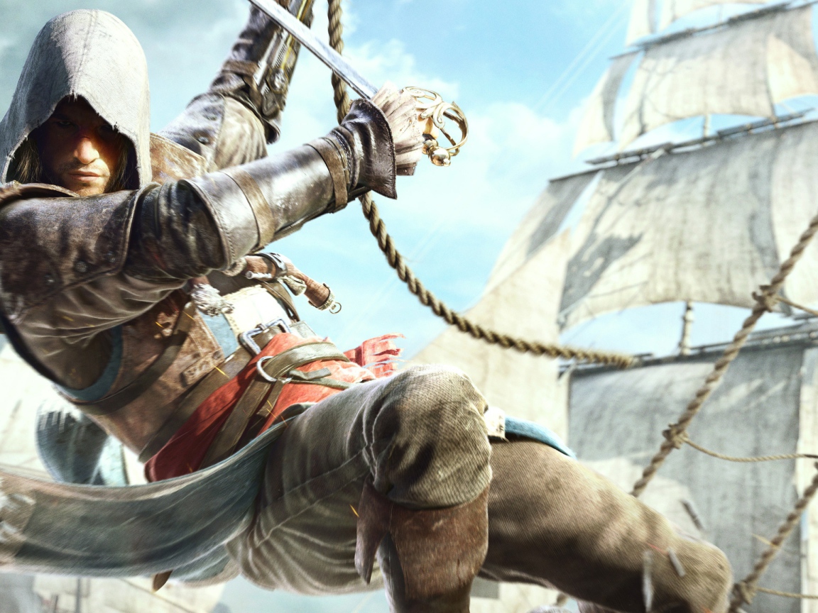 Эдвард Кенвей в игре Assassins Creed 4