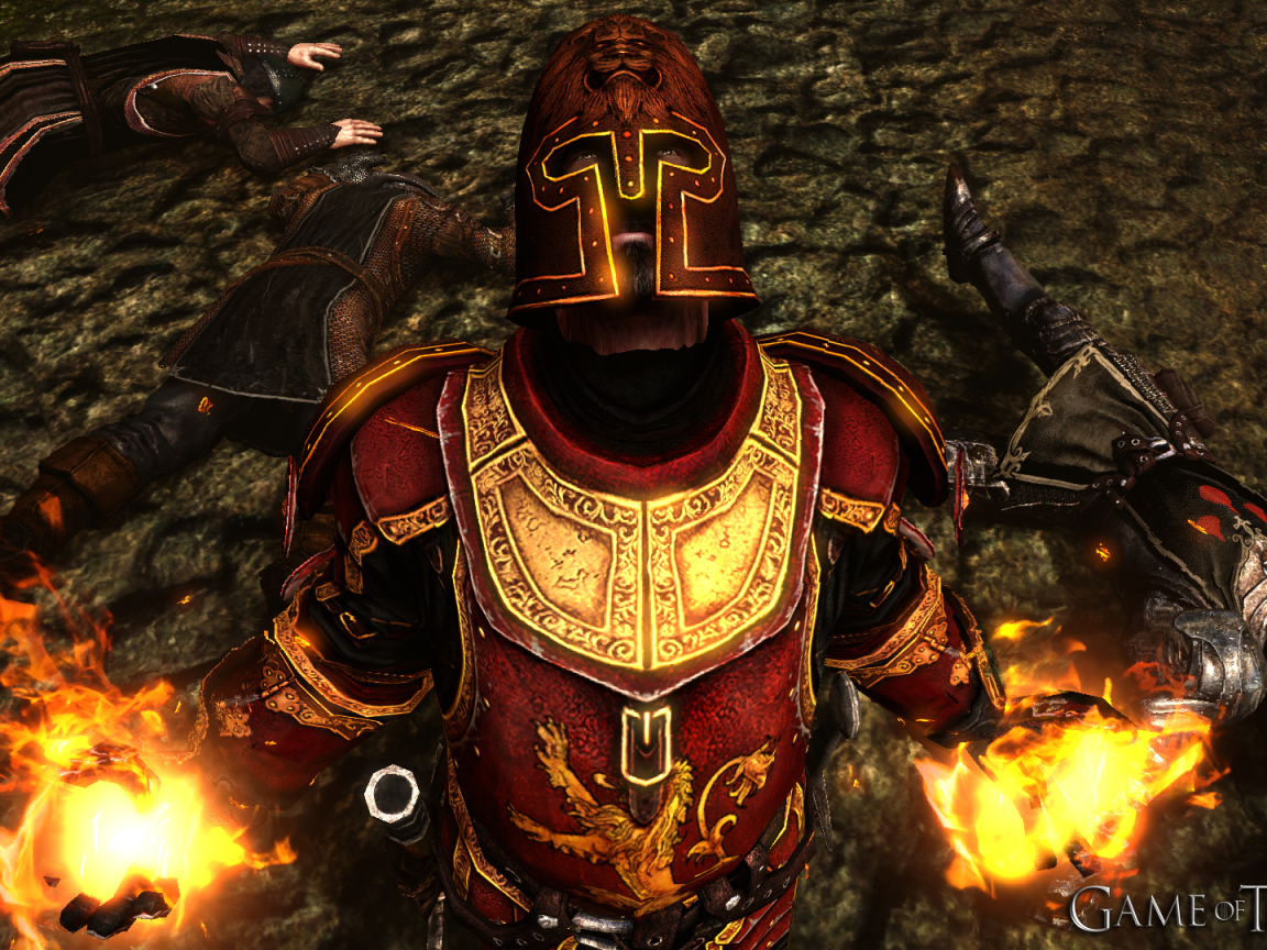 Огненный рыцарь в игре Игры престолов