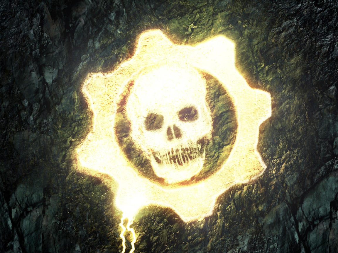 Игра Gears of war skull