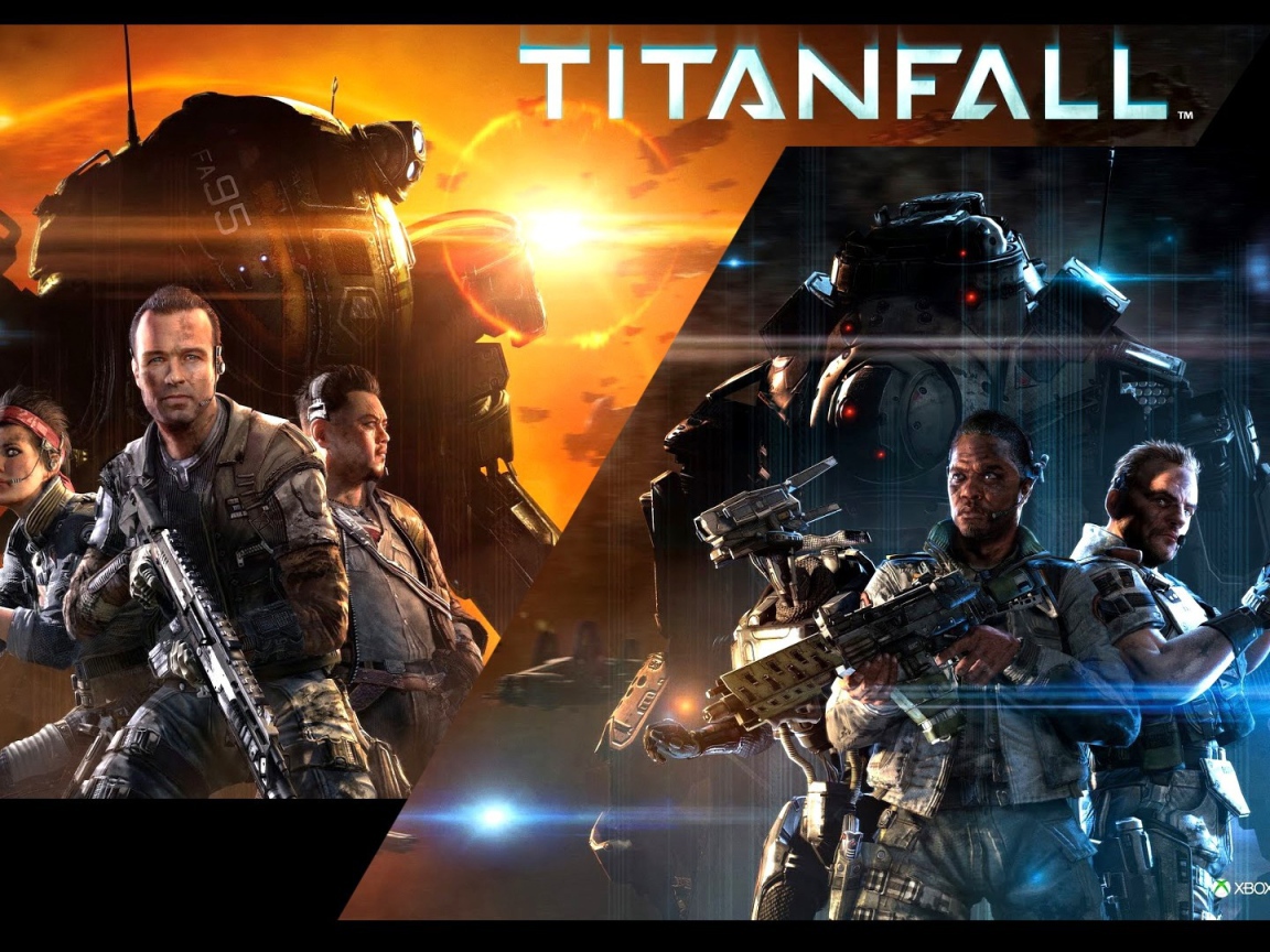 Постер игры Titanfall