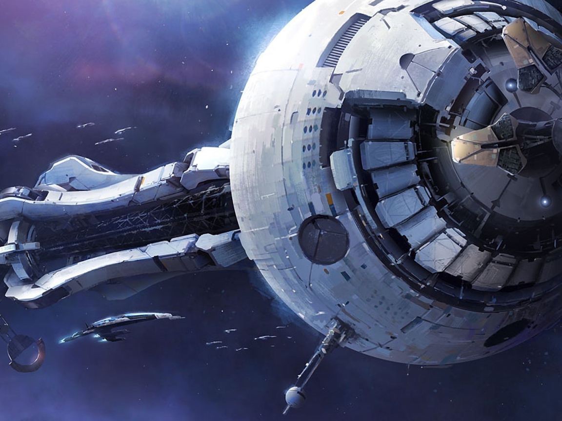 Космический корабль из видео игры