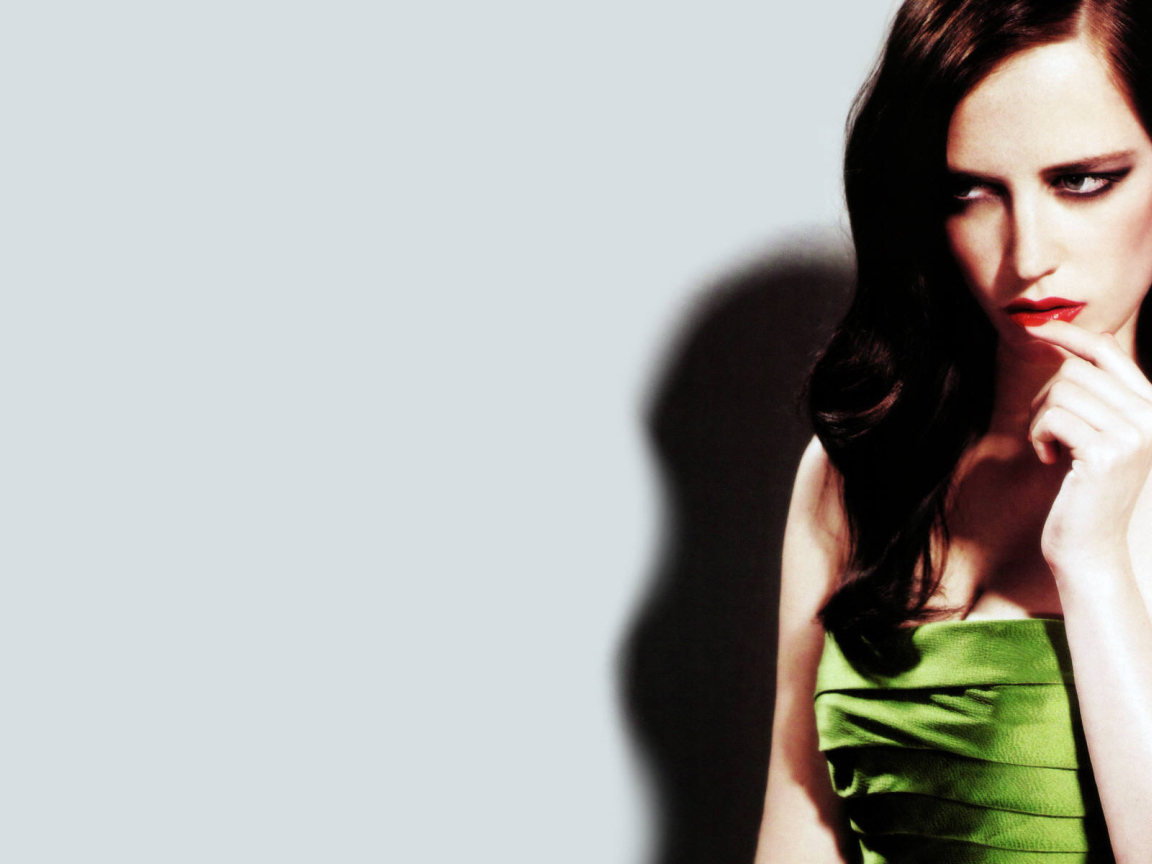 Популярная супермодель Ева Грин