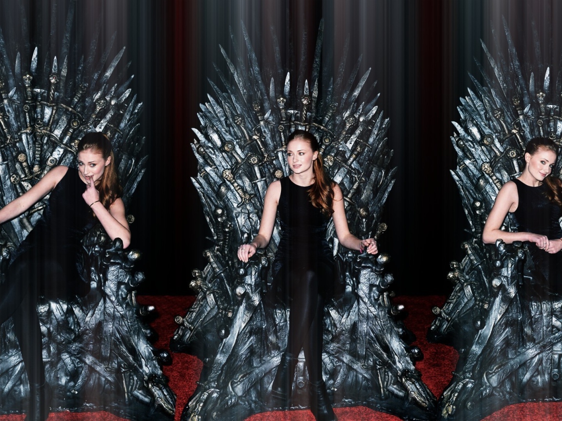 Популярная модель Софи Тернер