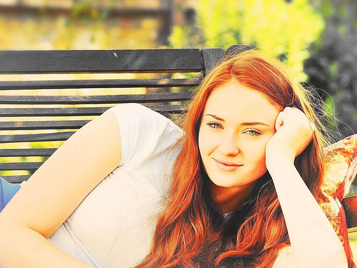 Очаровательная актриса Софи Тернер