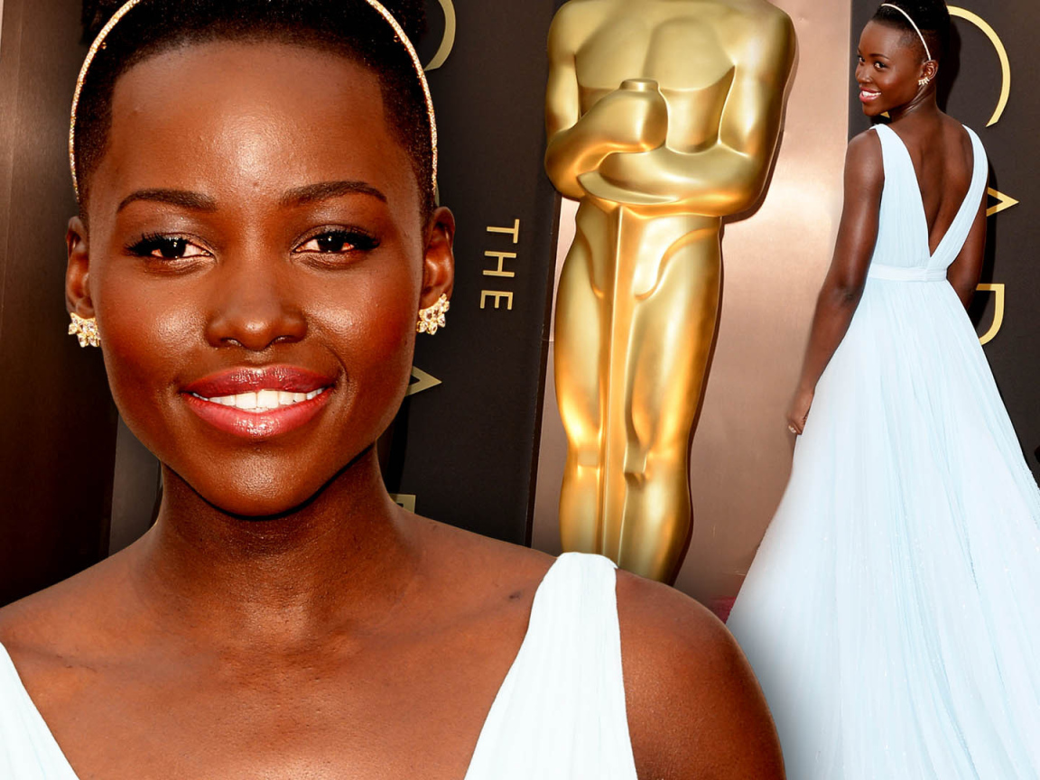 Известная модель Лупита Нионго