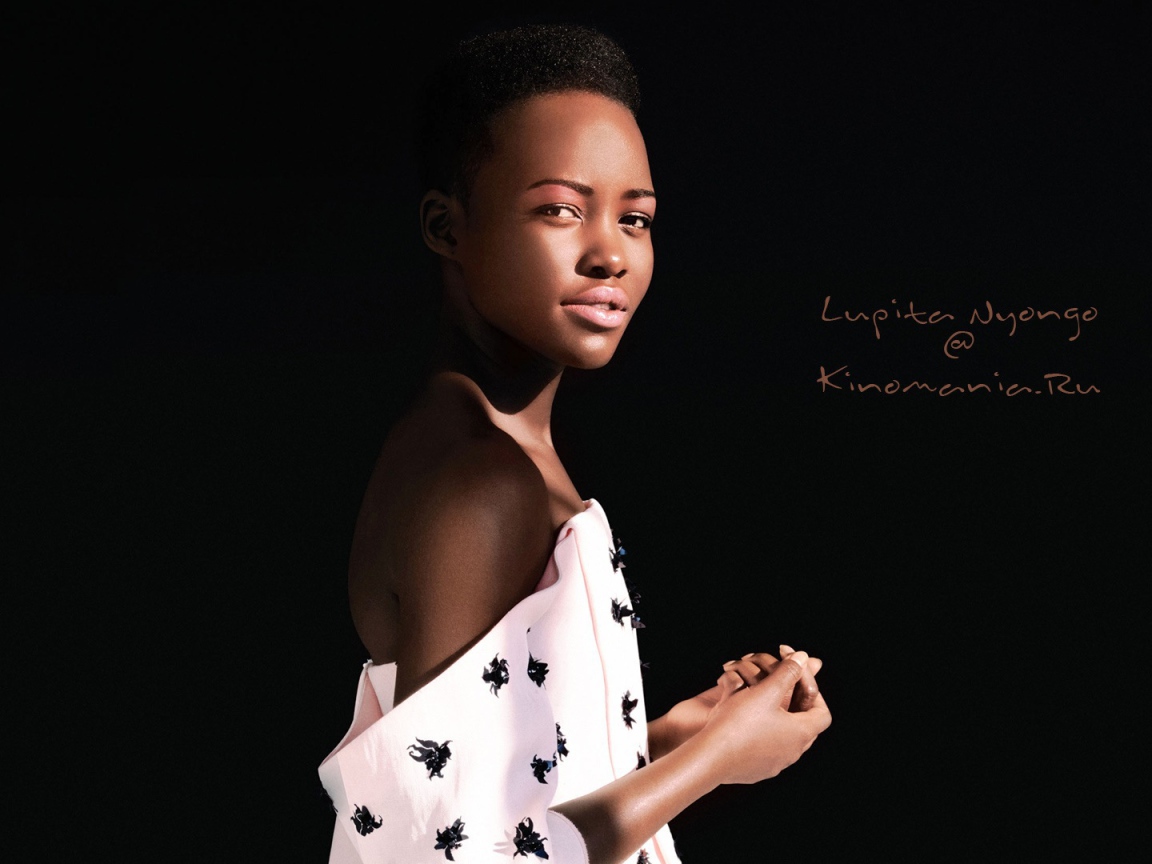 Известная звезда Лупита Нионго
