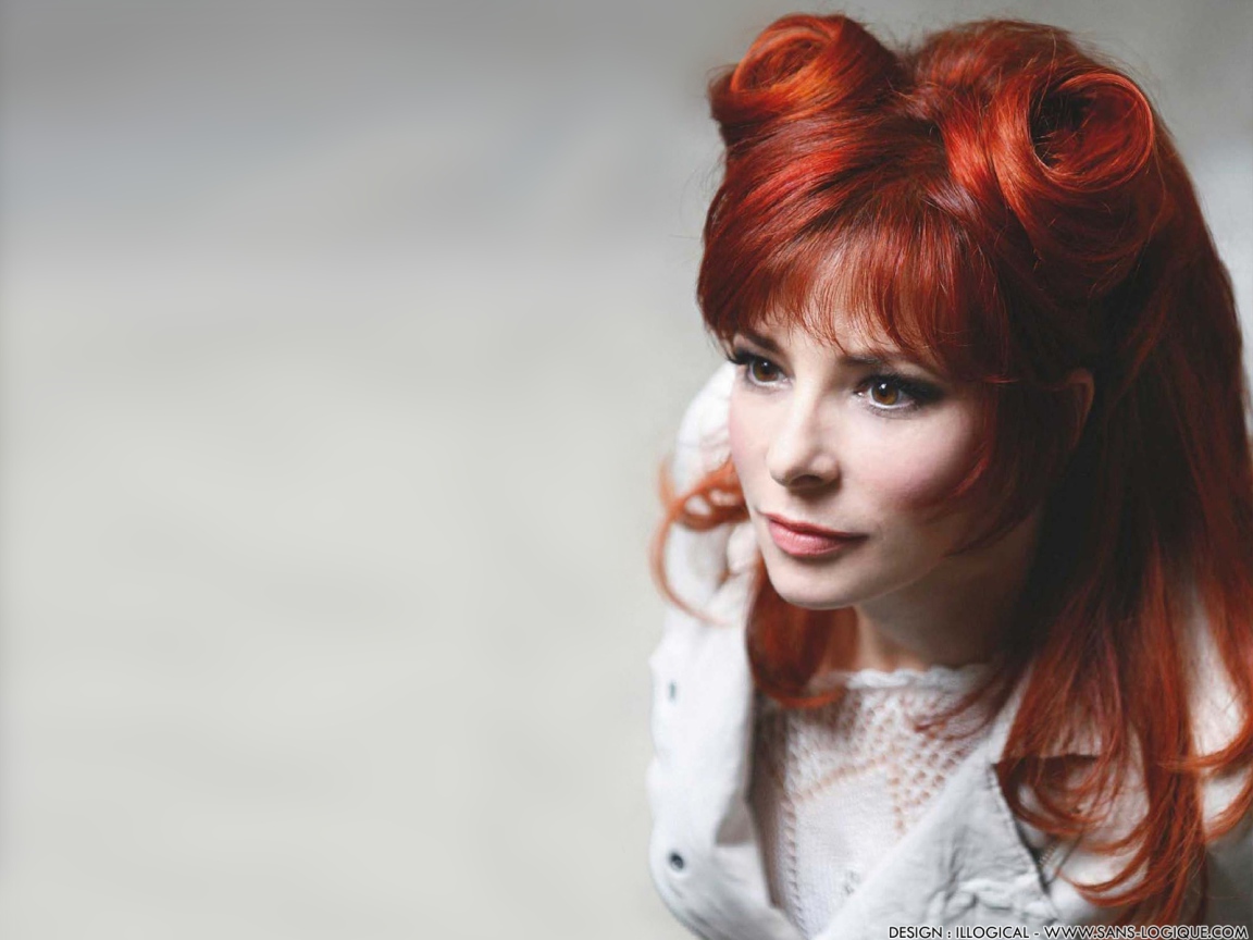 Популярная актриса Милен Фармер