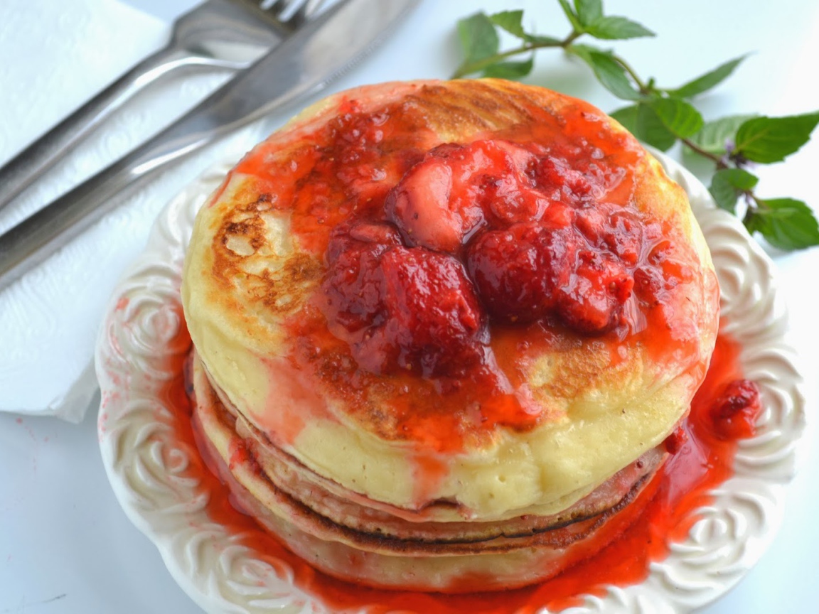 Блинный торт на Масленицу