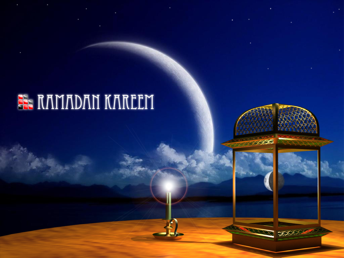 Holy candle Ramadan